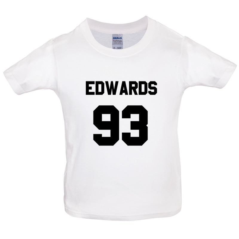 Edwards 93 Kids T Shirt