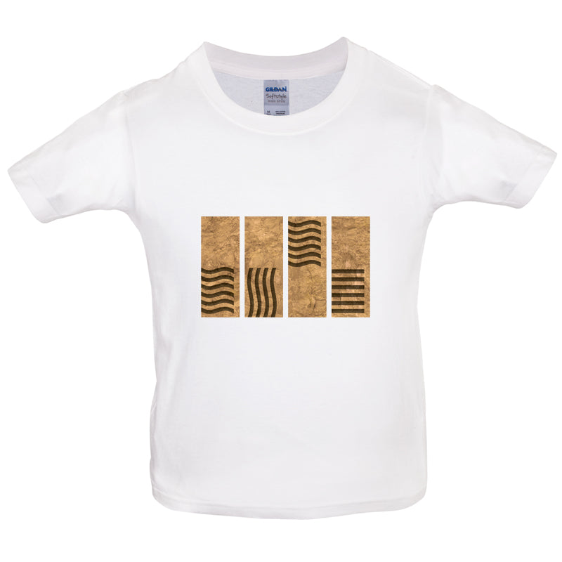 4 Element Stones Kids T Shirt