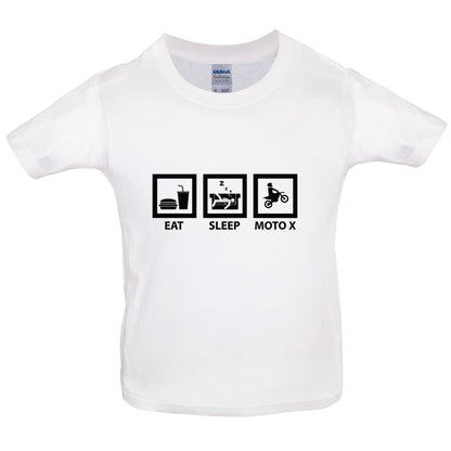 Eat Sleep Moto X Baby T Shirt