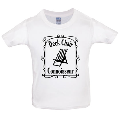 Deck Chair Connoisseur Kids T Shirt