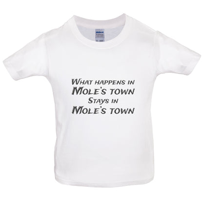 Moles Town Kids T Shirt