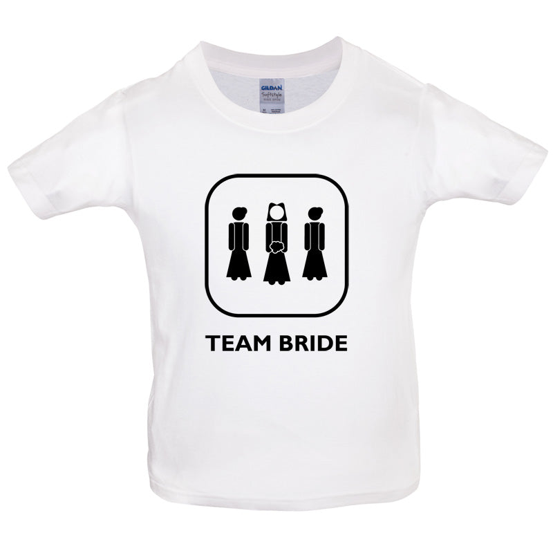 Team Bride Kids T Shirt