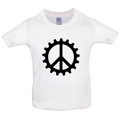 Peace Cog Kids T Shirt