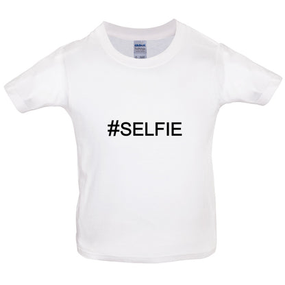 #SELFIE (Hashtag) Kids T Shirt