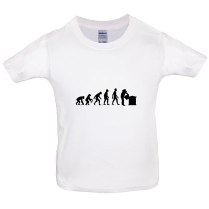 Evolution Of Man Beekeeper Kids T Shirt