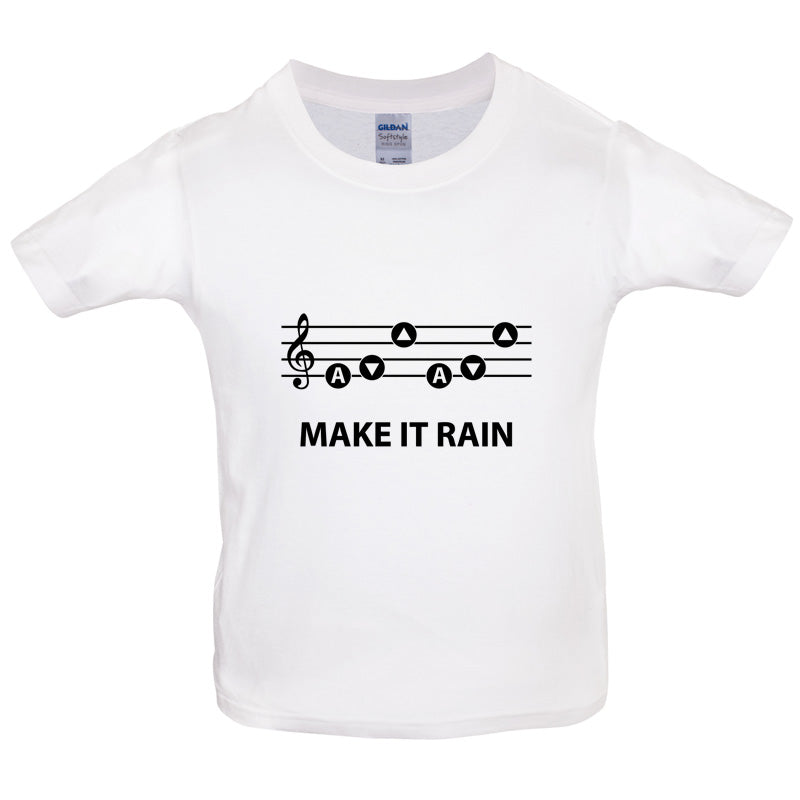 Make It Rain Kids T Shirt