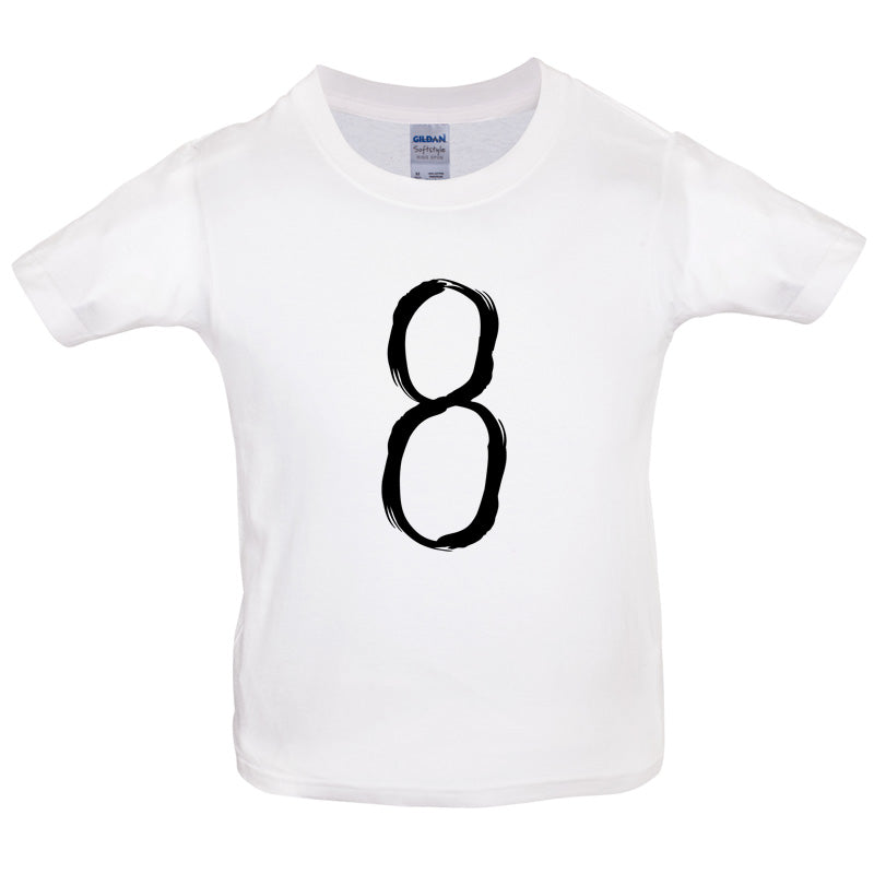 Paint Brush 8 Kids T Shirt