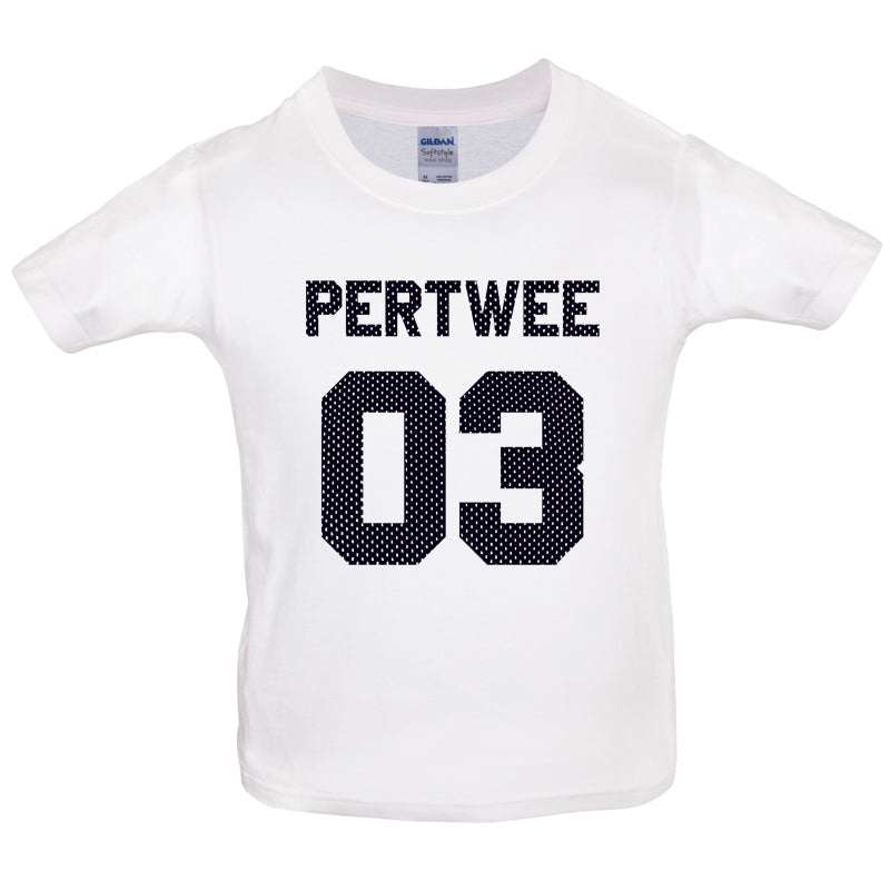 Pertwee 03 Kids T Shirt