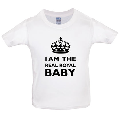 I Am The Real Royal Baby Kids T Shirt