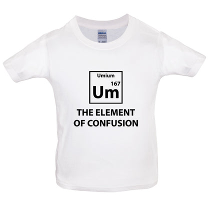 Umium The Element Of Confusion Kids T Shirt
