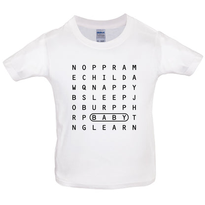 Baby Word Search Kids T Shirt