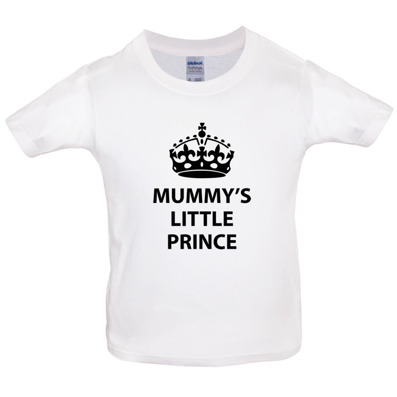 Mummy's Little Prince Kids T Shirt