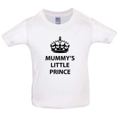 Mummy's Little Prince Kids T Shirt