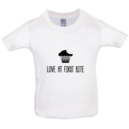 Love At First Bite Kids T Shirt