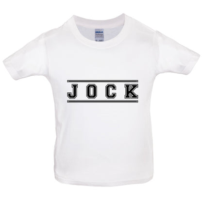 Jock (College Style) Kids T Shirt