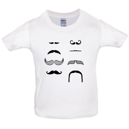 Moustache Kids T Shirt