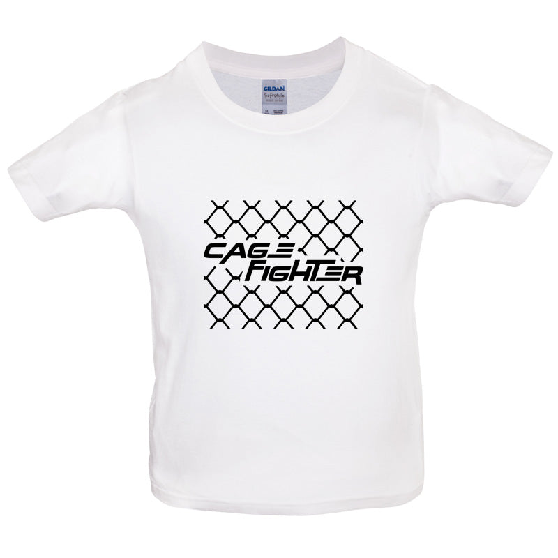 Cage Fighter Kids T Shirt