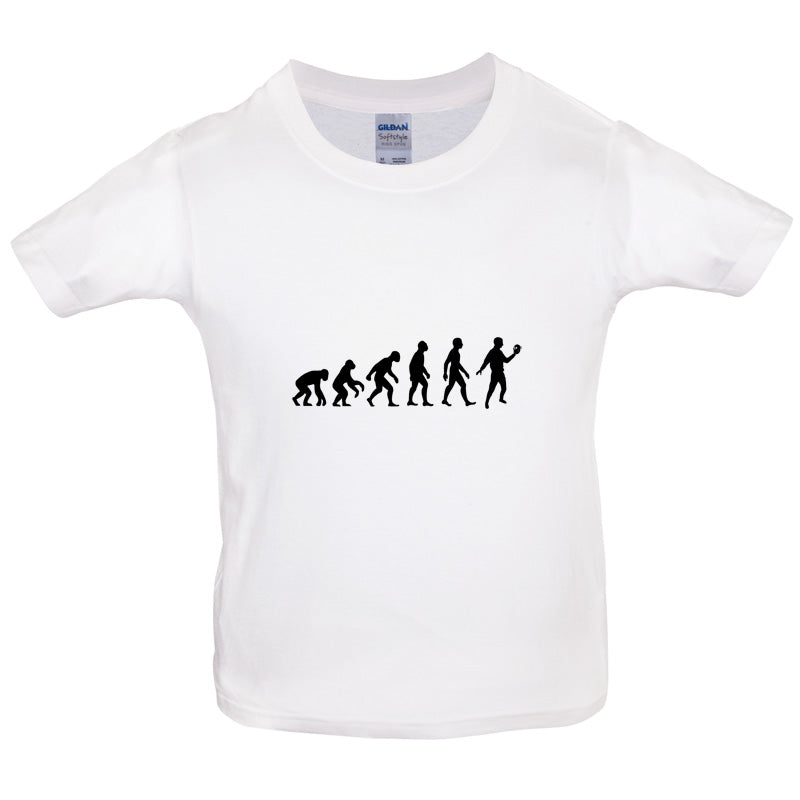 Evolution Of Man Acting Kids T Shirt