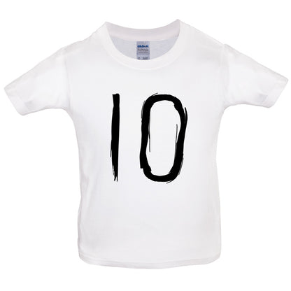 Paint Brush 10 Kids T Shirt