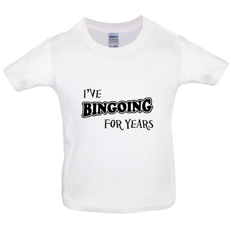 I've Bingoing For Years Kids T Shirt