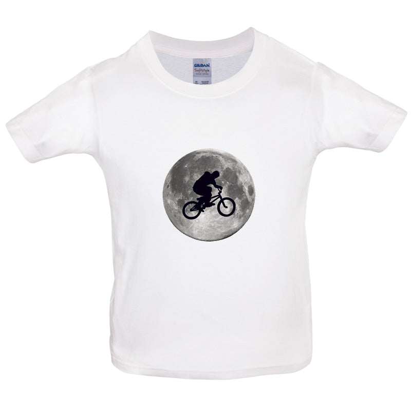 BMX Moon Kids T Shirt