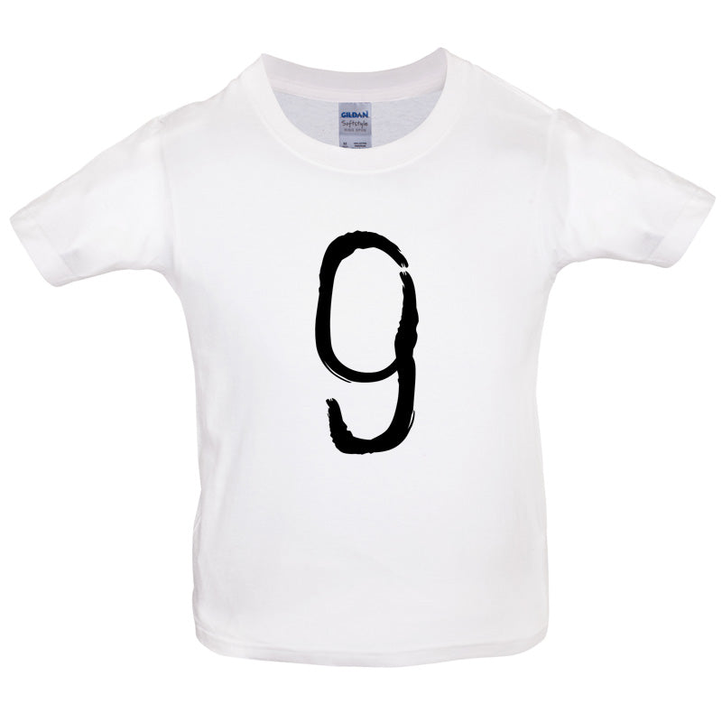 Paint Brush 9 Kids T Shirt