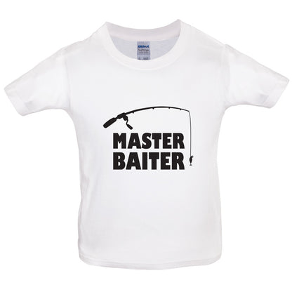 Master Baiter Kids T Shirt