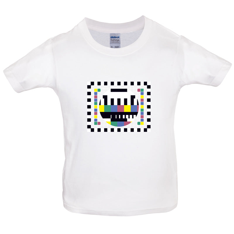 TV Test Card Kids T Shirt