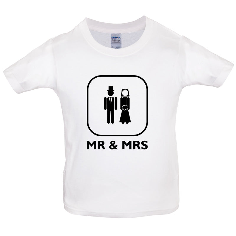 Mr And Mrs Kids T Shirt