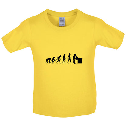 Evolution Of Man Beekeeper Kids T Shirt