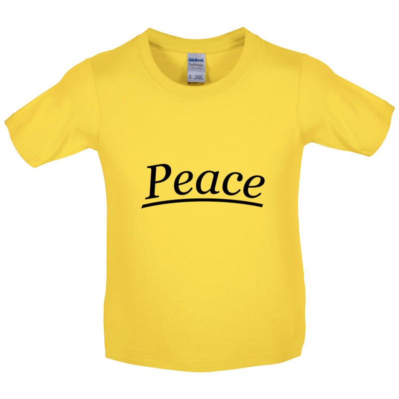 Peace Kids T Shirt