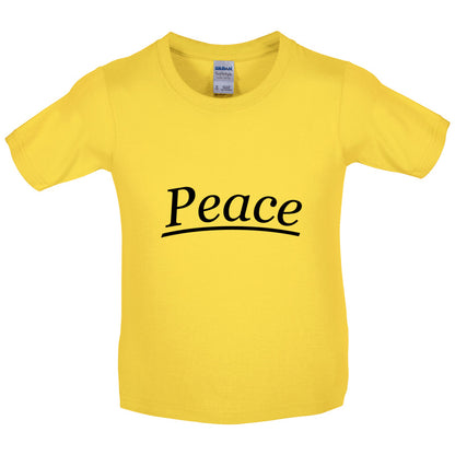 Peace Kids T Shirt