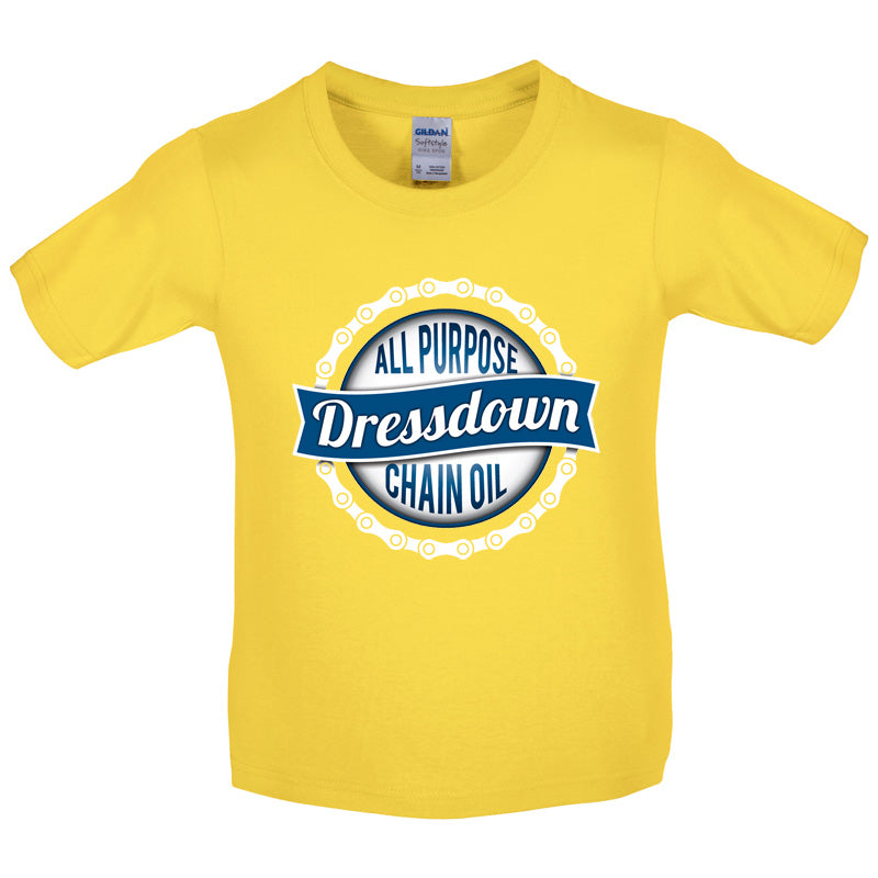 Dressdown All Purpose Chain Oil Kids T Shirt