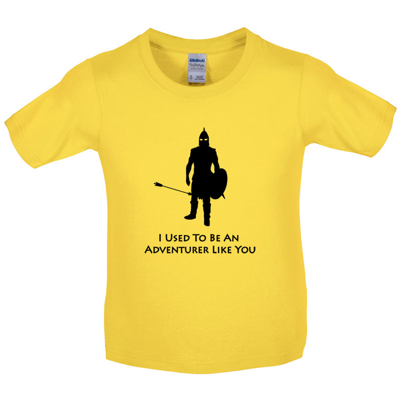 I Used To Be An Adventurer Like You Kids T Shirt