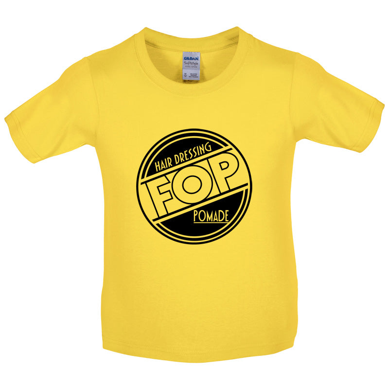 FOP Hair dressing Pomade Kids T Shirt