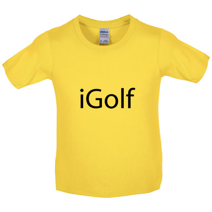 iGolf Kids T Shirt