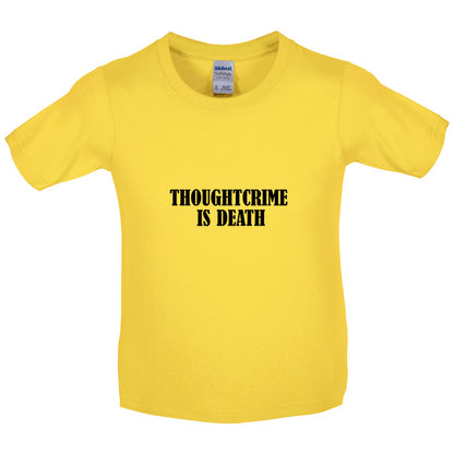 Thoughtcrime Is Death Kids T Shirt