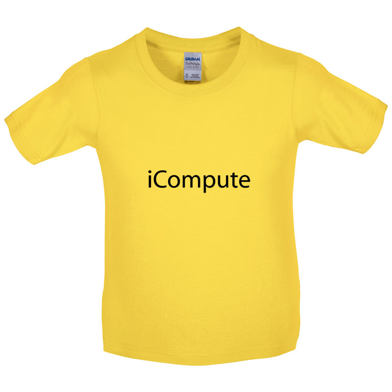 iCompute Kids T Shirt