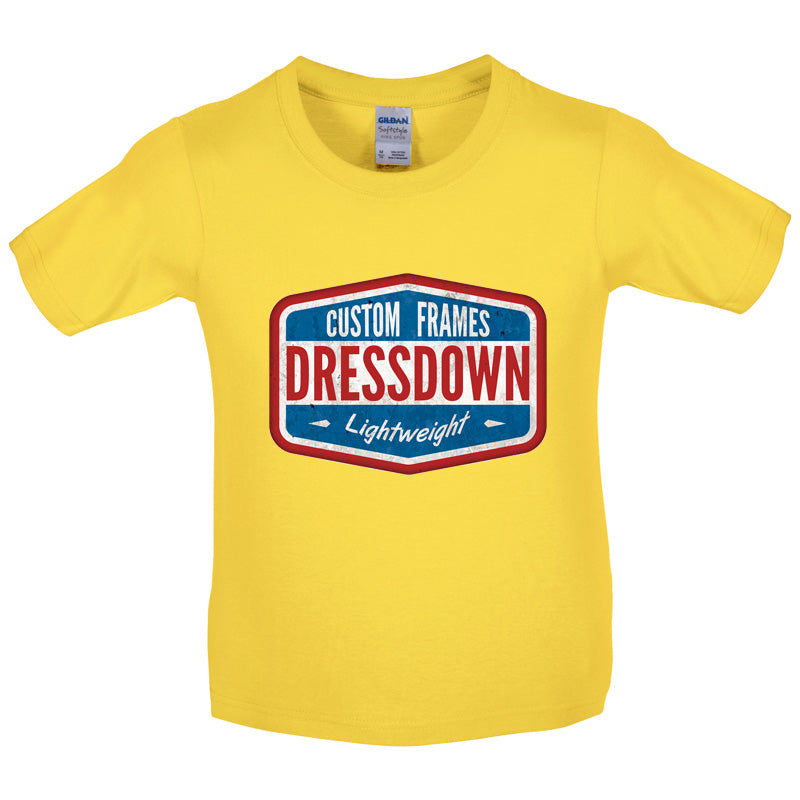 Dressdown Custom Frames Kids T Shirt