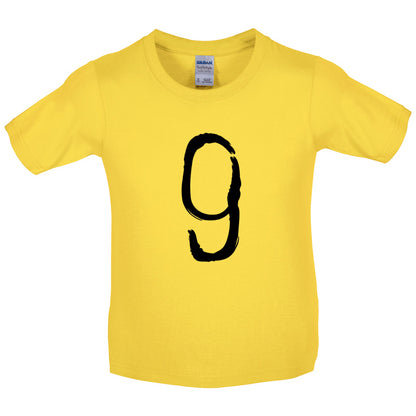 Paint Brush 9 Kids T Shirt