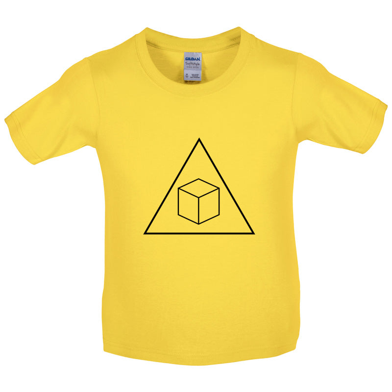 Delta Cube Kids T Shirt