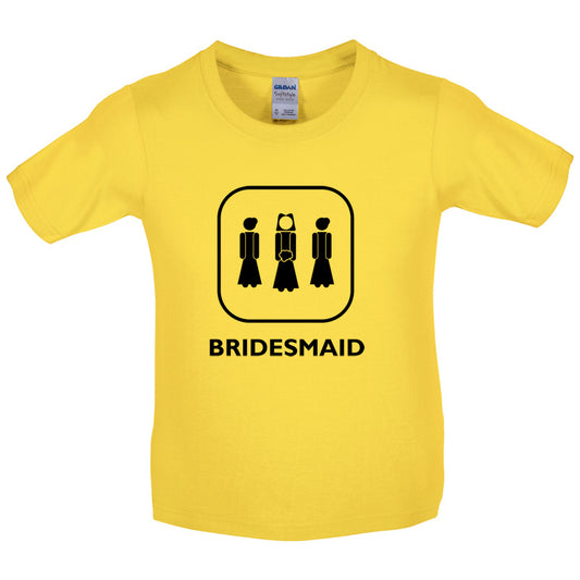 Bridesmaid Kids T Shirt