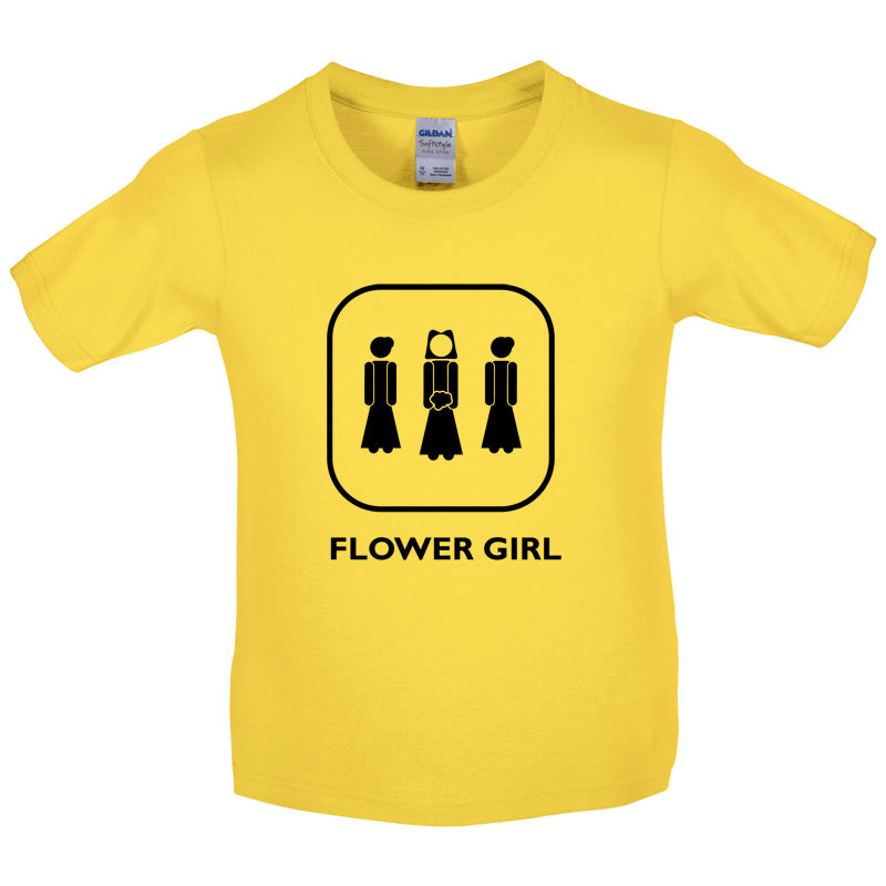 Flower Girl Kids T Shirt