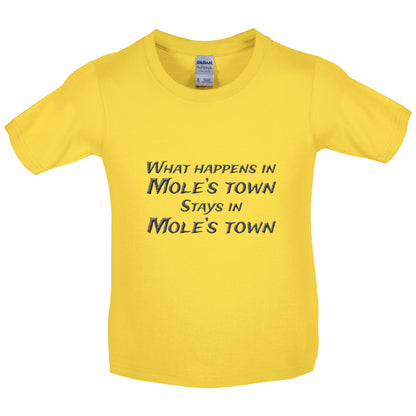 Moles Town Kids T Shirt