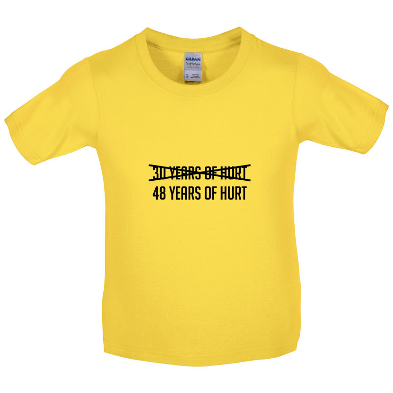 48 Years Of Hurt Kids T Shirt