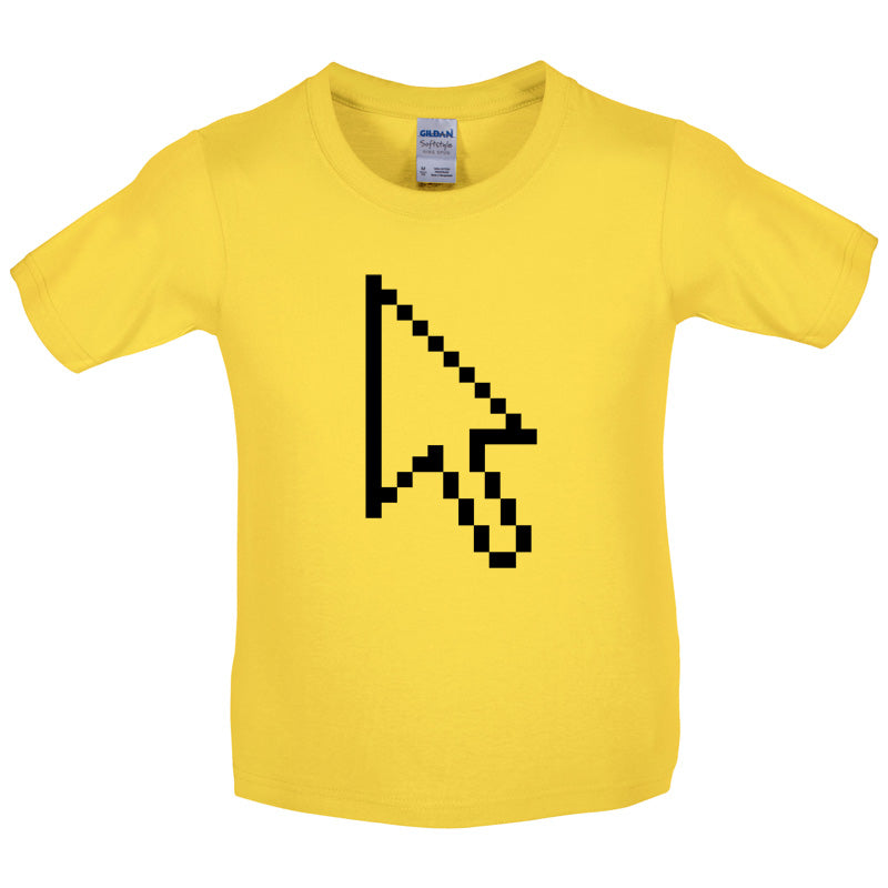 Mouse Pointer (Pixel) Kids T Shirt