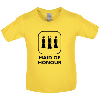 Maid of Honour Kids T Shirt