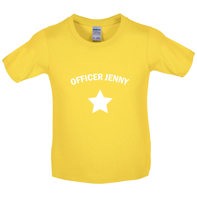 Officer Jenny Kids T Shirt