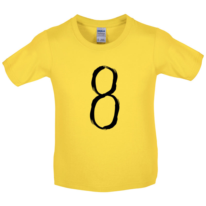 Paint Brush 8 Kids T Shirt