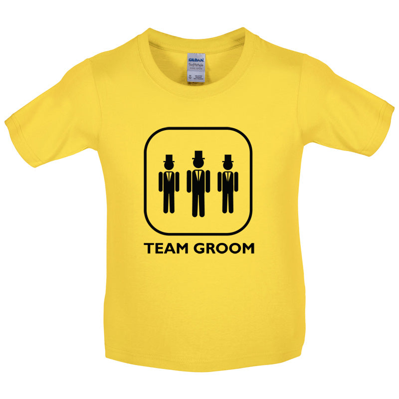 Team Groom Kids T Shirt